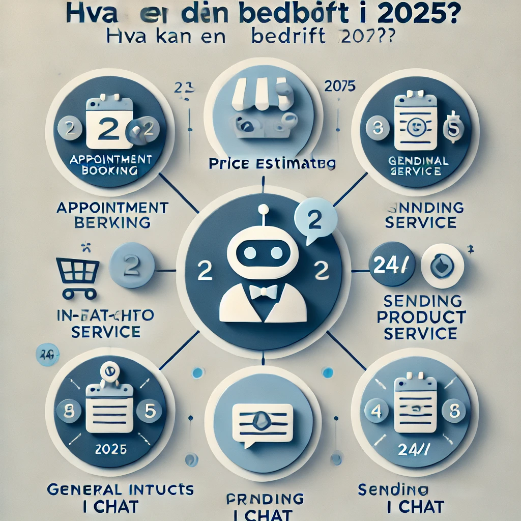 Hva chatbots kan bety for bedriften i 2025 – din nye kontorassistent som aldri sover