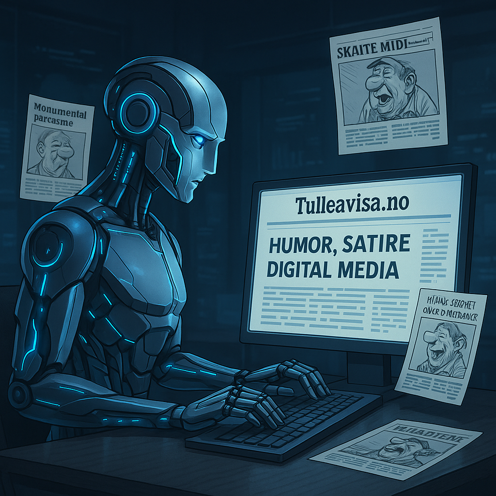 Tulleavisa.no: Kombinasjonen av KI og Humor for en Ny Digital Opplevelse